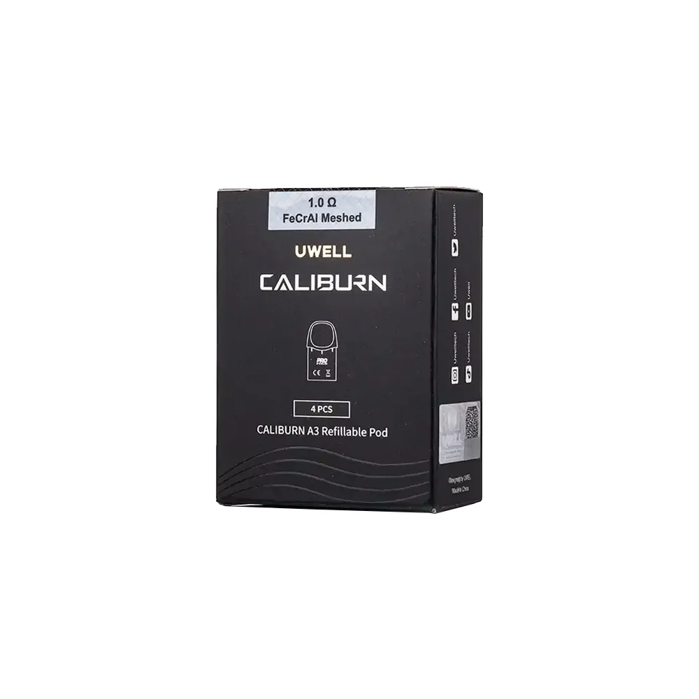 Uwell Caliburn A3 Replacement Pod Coils – 0.8Ω / 1.2Ω