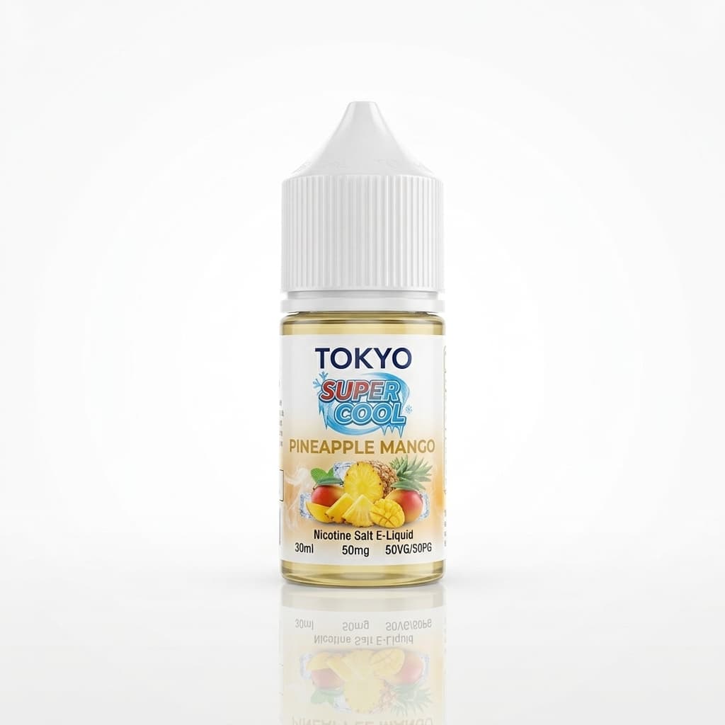 TOKYO Super Cool Pineapple Mango Nic Salt 30ml – 30mg / 50mg