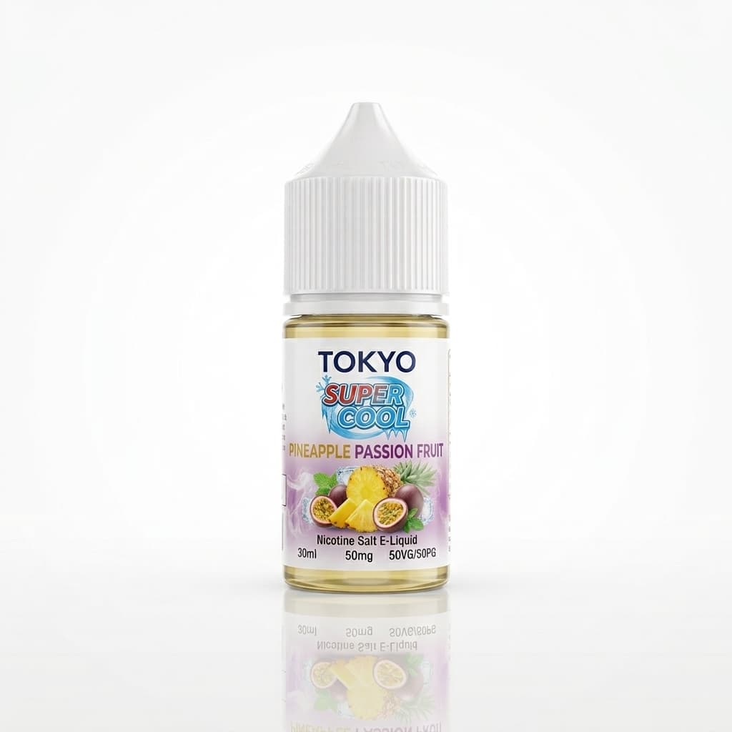 TOKYO Super Cool Pineapple Passion Fruit Nic Salt (30ml)