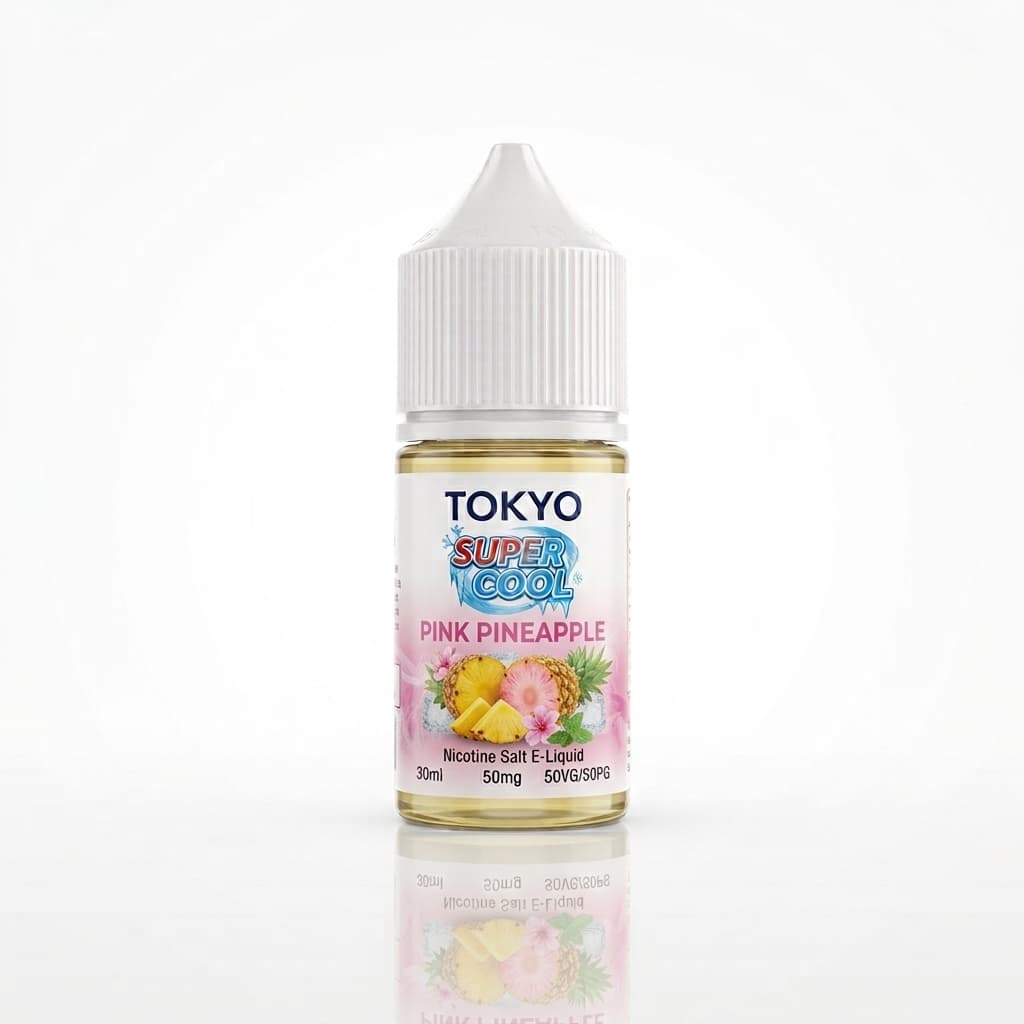 TOKYO Super Cool Pink Pineapple Nic Salt 30ml – 30mg / 50mg