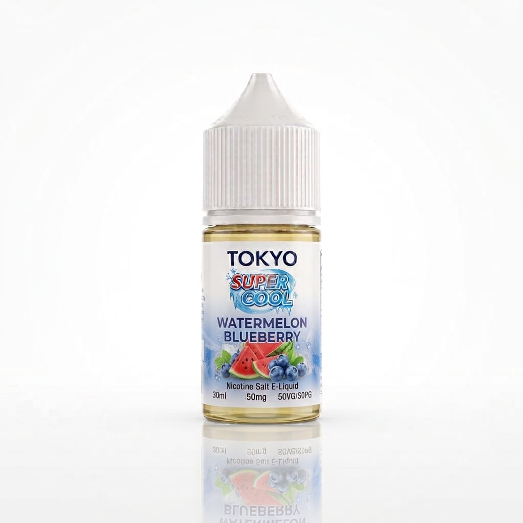 TOKYO Super Cool Watermelon Blueberry Nic Salt 30ml – 30mg / 50mg