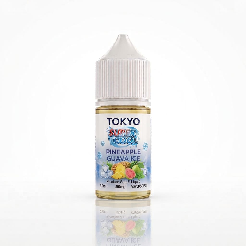 TOKYO Super Cool Pineapple Guava Ice Nic Salt 30ml – 30mg / 50mg