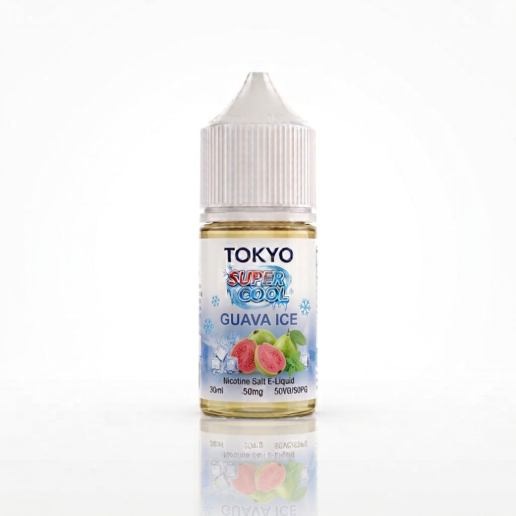TOKYO Super Cool Guava Ice Nic Salt 30ml – 30mg / 50mg