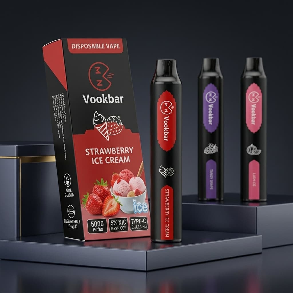 Vookbar 5000 Puffs Disposable Vape